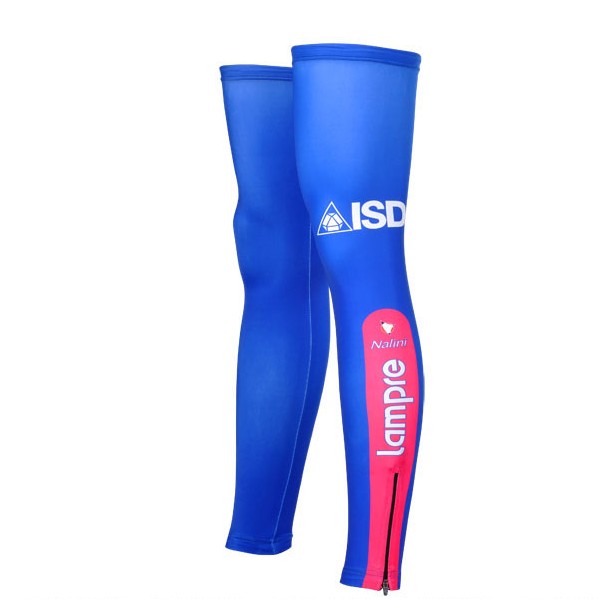 Radsport Beinwarmer Lampre 2012 blau